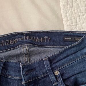 Citizens of Humanity Women's Dark Blue Skinny Jeans